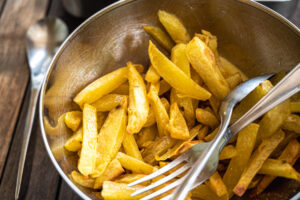 Frites au four