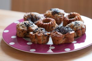 Muffins à la banane et pépites de chocolat